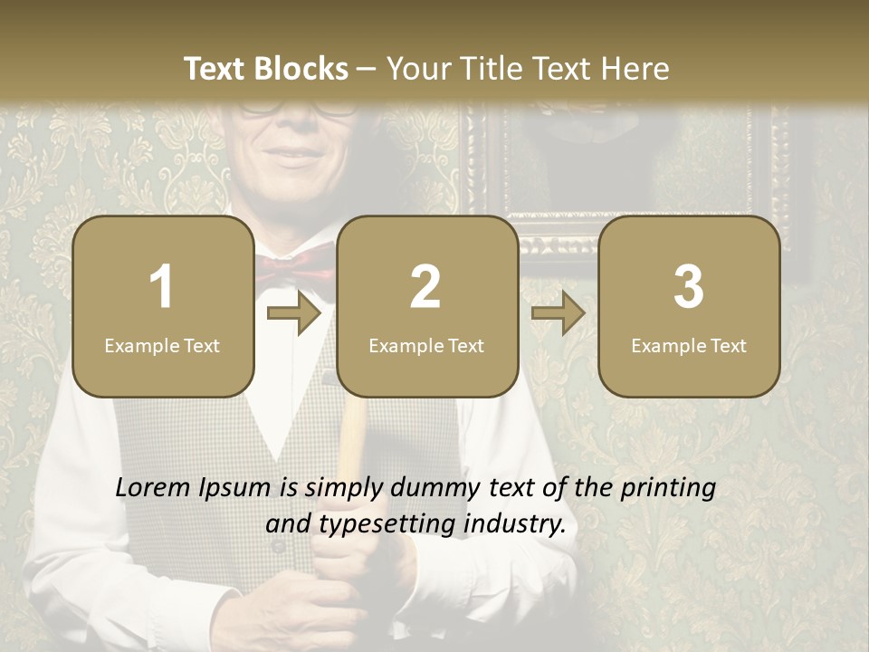 Wallpaper Ship Illustration PowerPoint Template