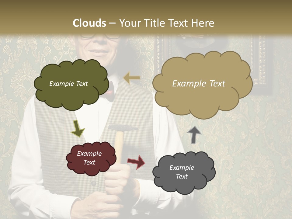 Wallpaper Ship Illustration PowerPoint Template