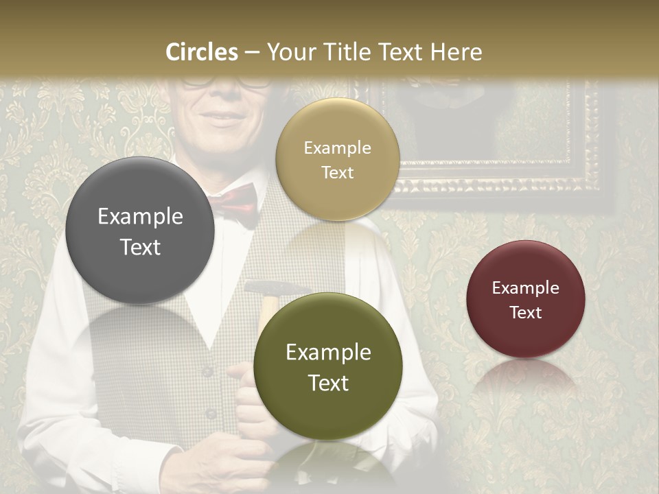 Wallpaper Ship Illustration PowerPoint Template