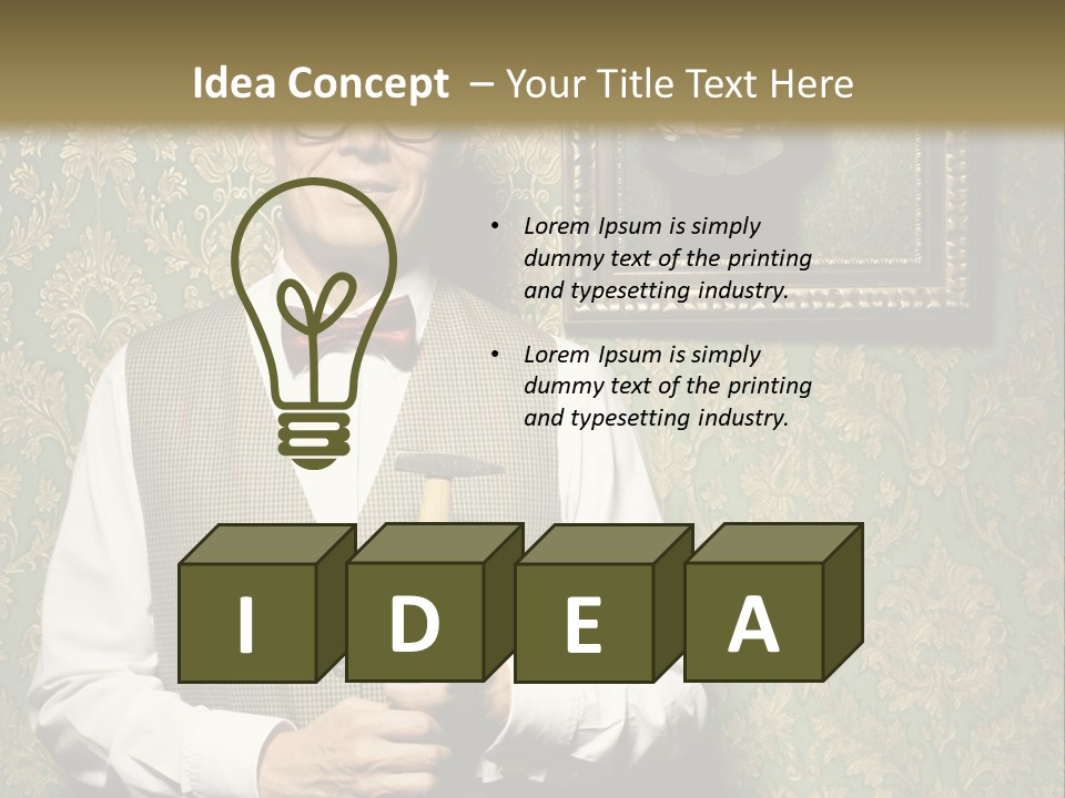 Wallpaper Ship Illustration PowerPoint Template