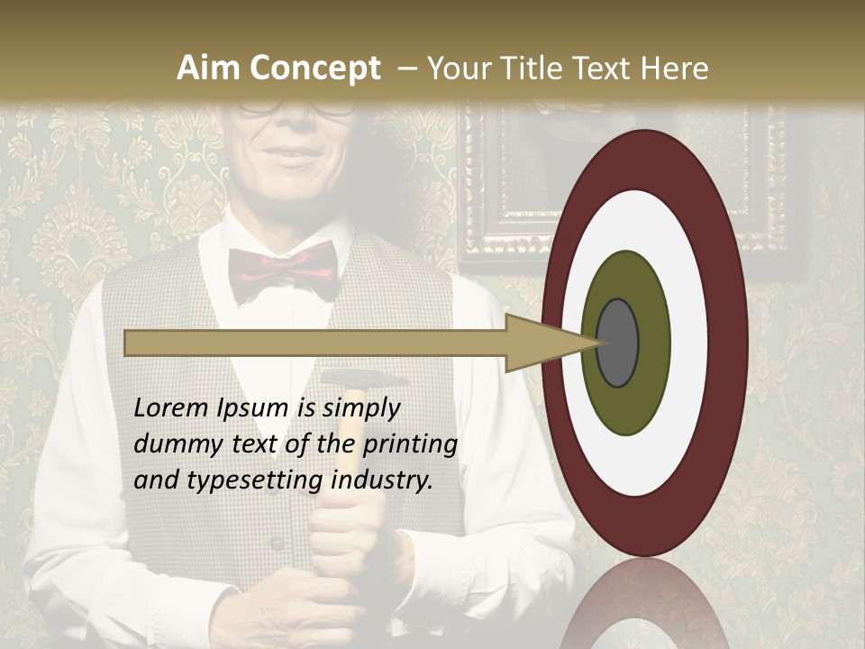 Wallpaper Ship Illustration PowerPoint Template