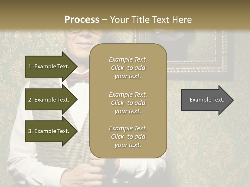 Wallpaper Ship Illustration PowerPoint Template