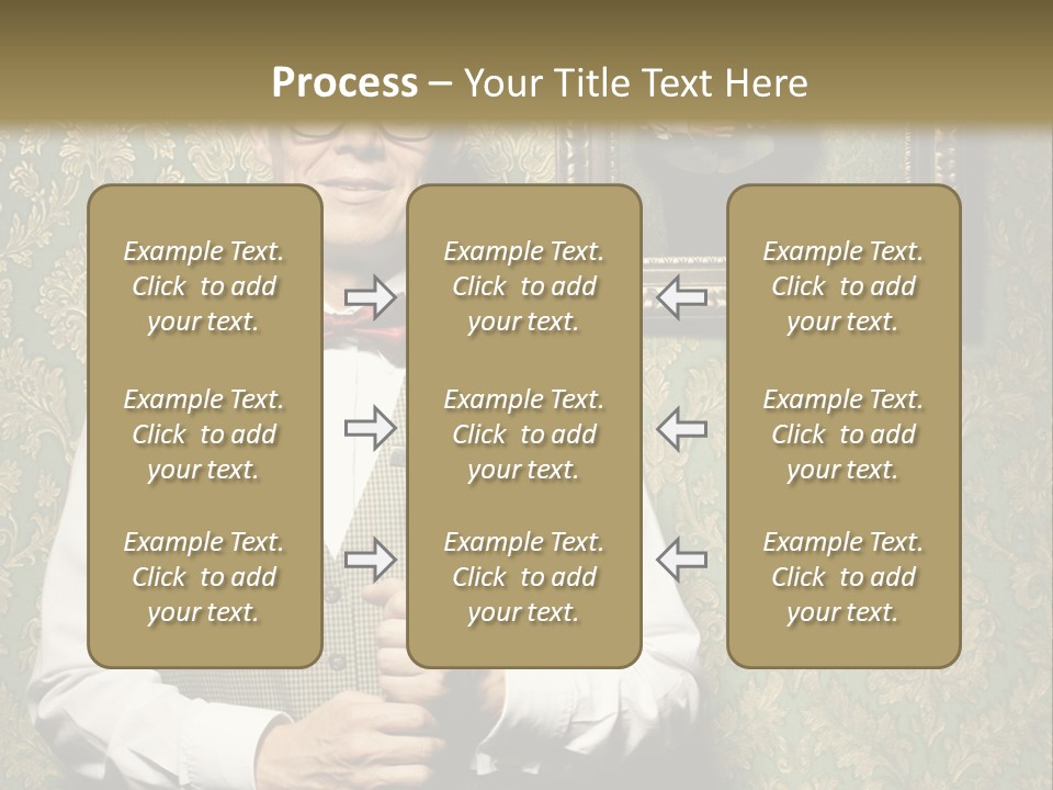 Wallpaper Ship Illustration PowerPoint Template