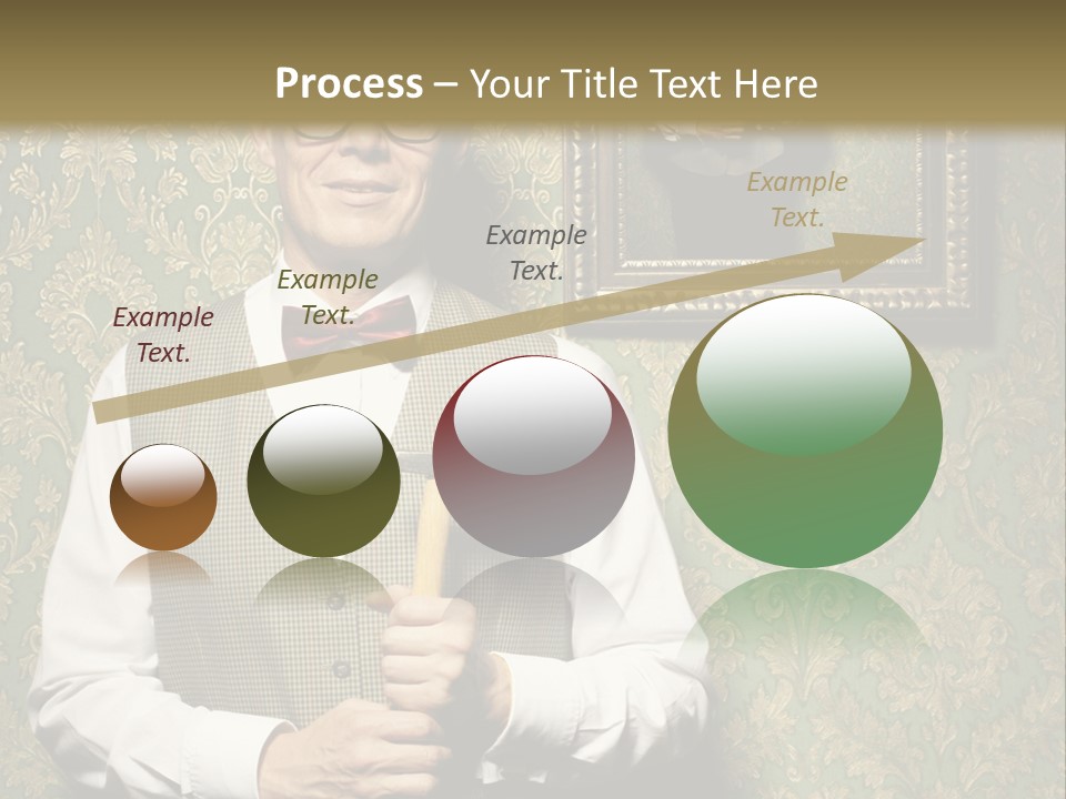 Wallpaper Ship Illustration PowerPoint Template