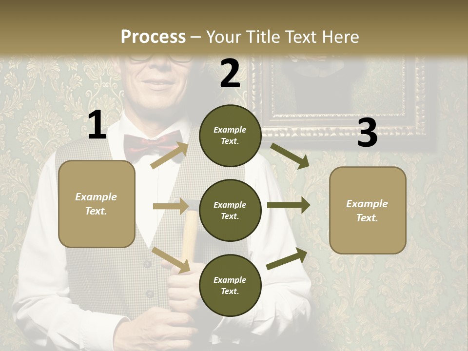 Wallpaper Ship Illustration PowerPoint Template