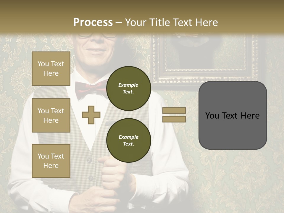 Wallpaper Ship Illustration PowerPoint Template
