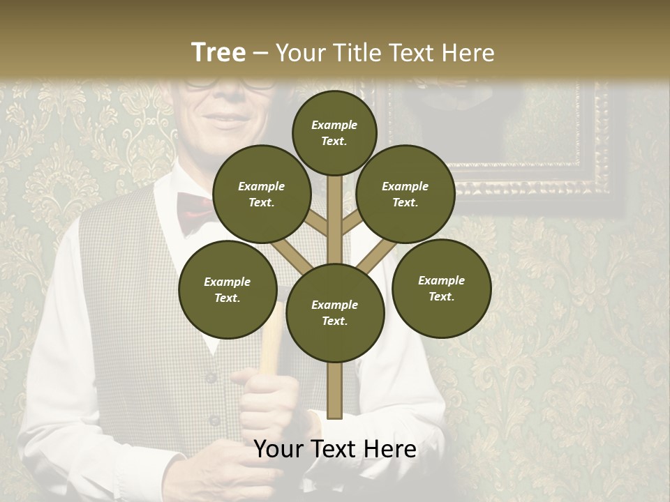 Wallpaper Ship Illustration PowerPoint Template