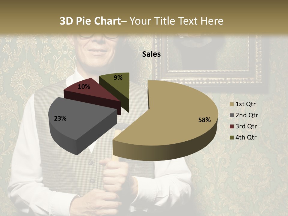 Wallpaper Ship Illustration PowerPoint Template