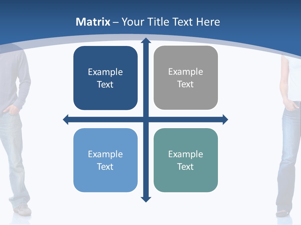 Jeans Student  PowerPoint Template