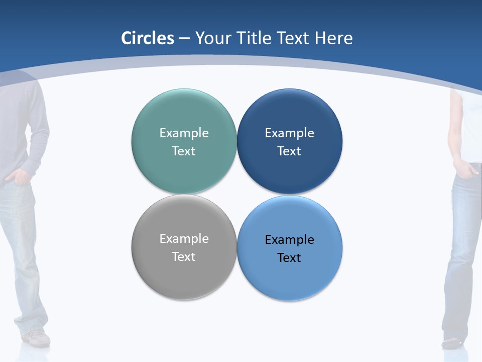 Jeans Student  PowerPoint Template