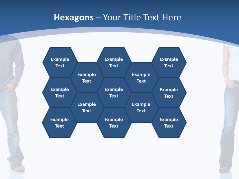 Jeans Student  PowerPoint Template