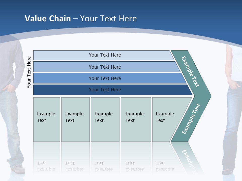 Jeans Student  PowerPoint Template