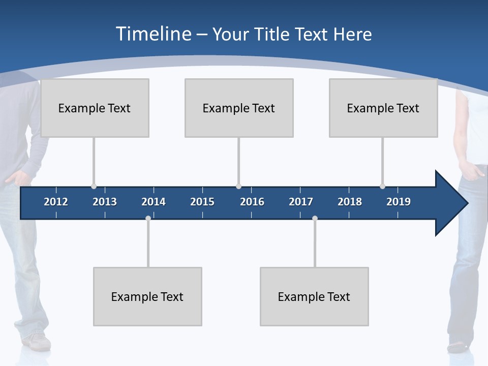 Jeans Student  PowerPoint Template