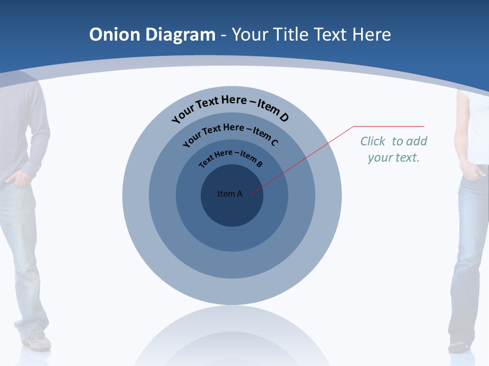 Jeans Student  PowerPoint Template