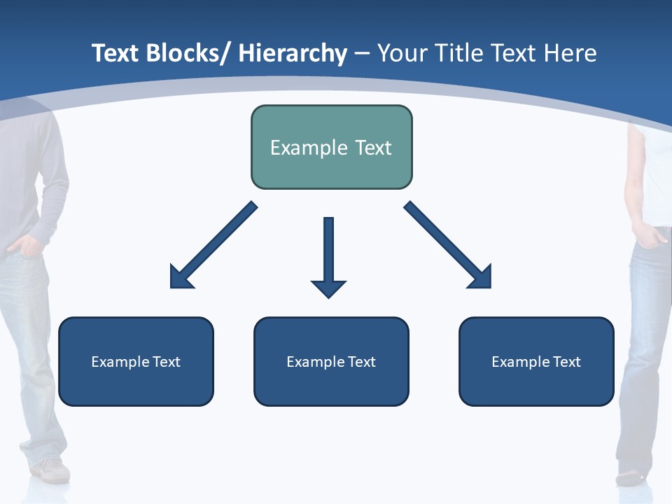 Jeans Student  PowerPoint Template