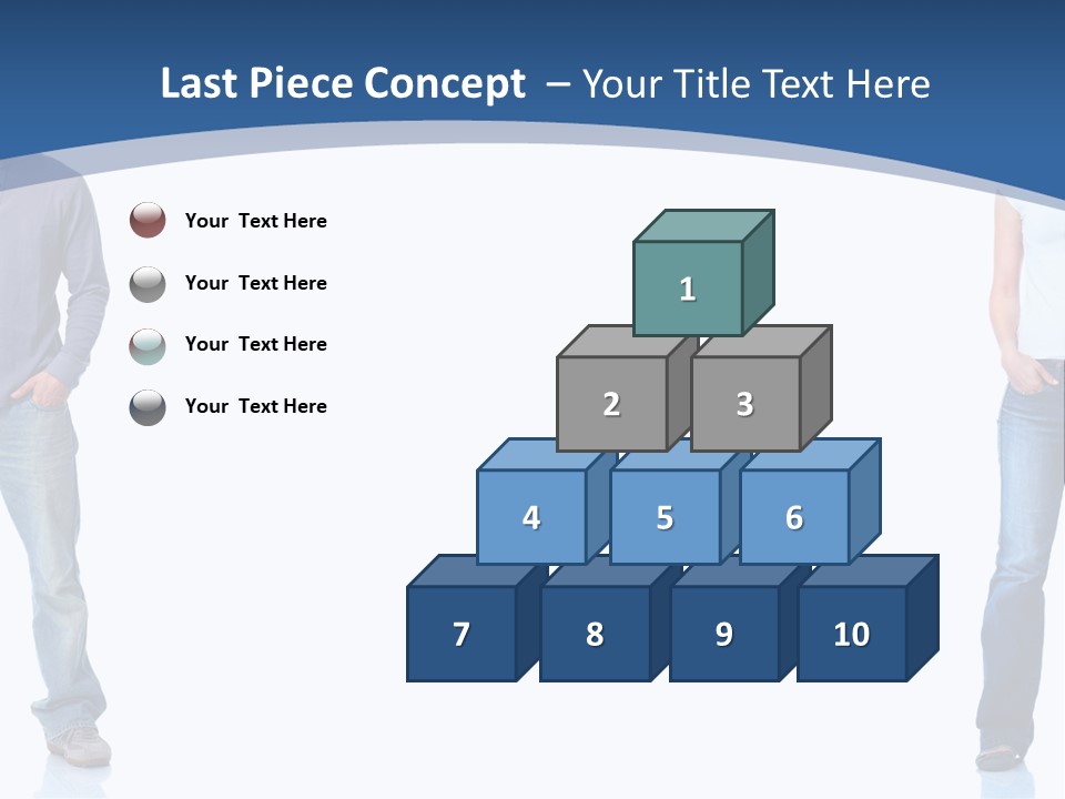 Jeans Student  PowerPoint Template