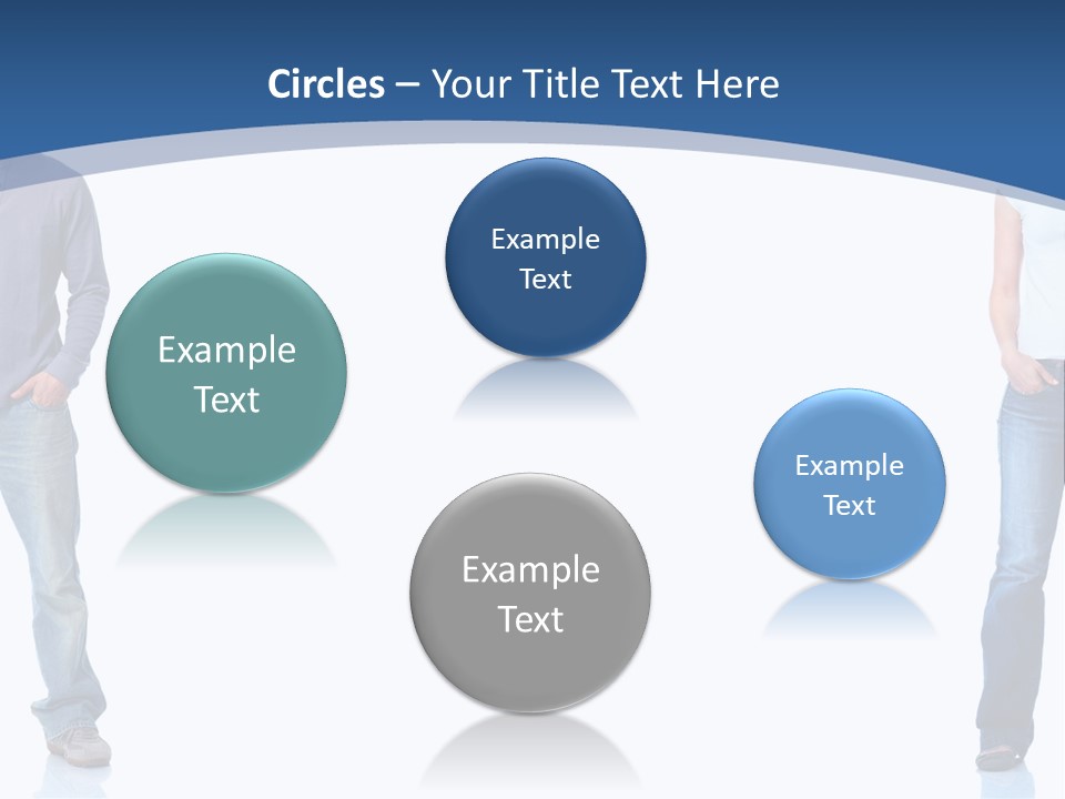 Jeans Student  PowerPoint Template