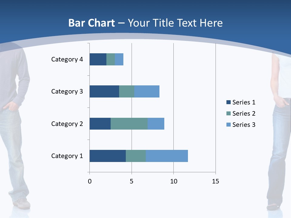 Jeans Student  PowerPoint Template