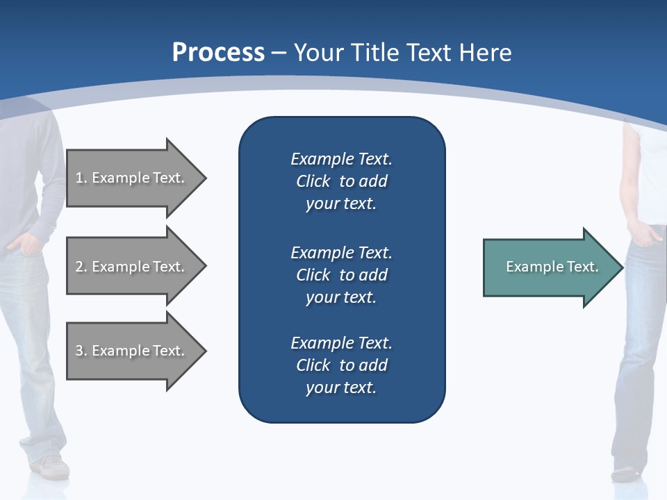 Jeans Student  PowerPoint Template