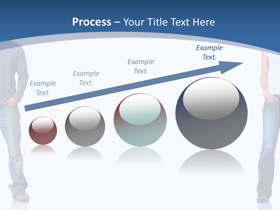 Jeans Student  PowerPoint Template