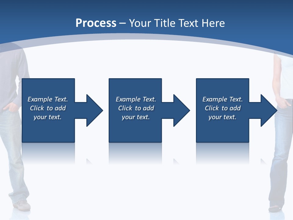Jeans Student  PowerPoint Template