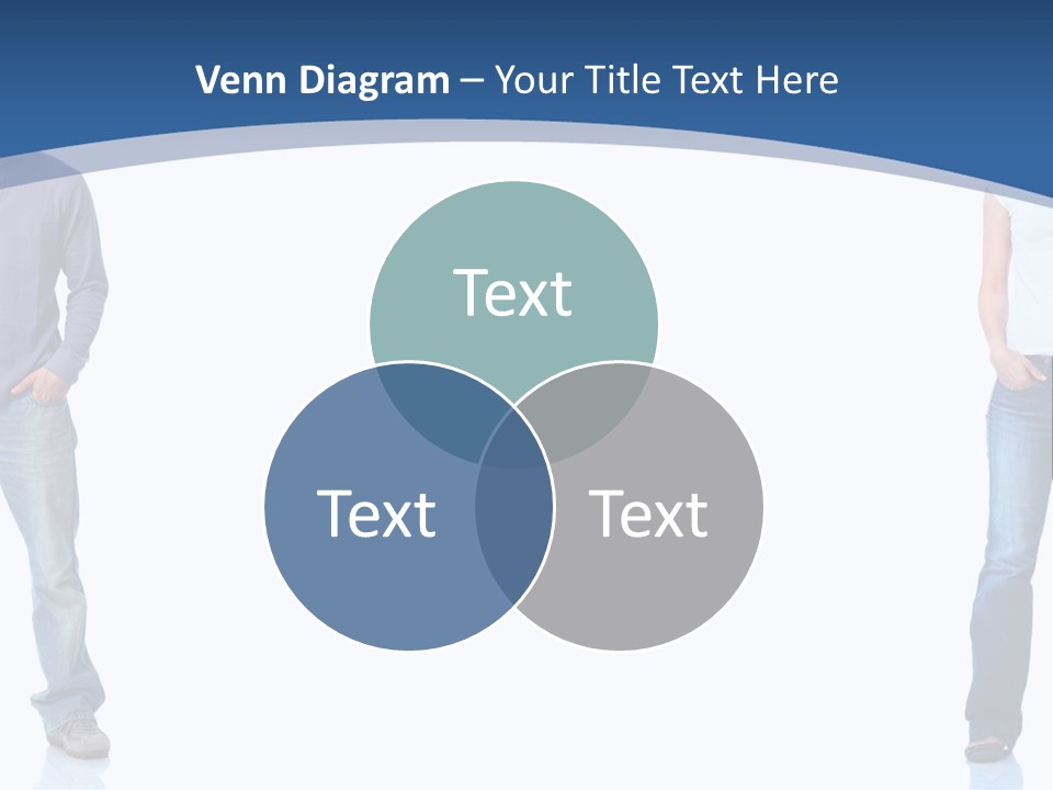 Jeans Student  PowerPoint Template