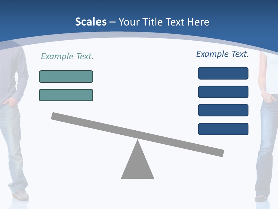 Jeans Student  PowerPoint Template