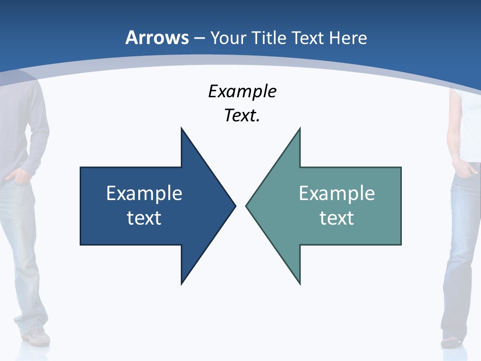 Jeans Student  PowerPoint Template