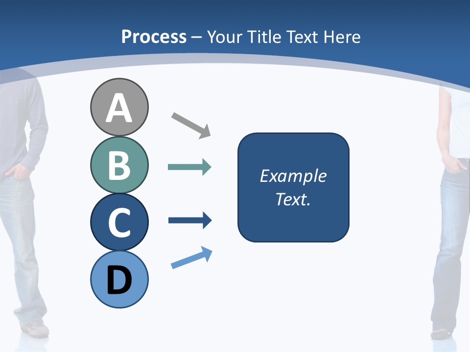 Jeans Student  PowerPoint Template