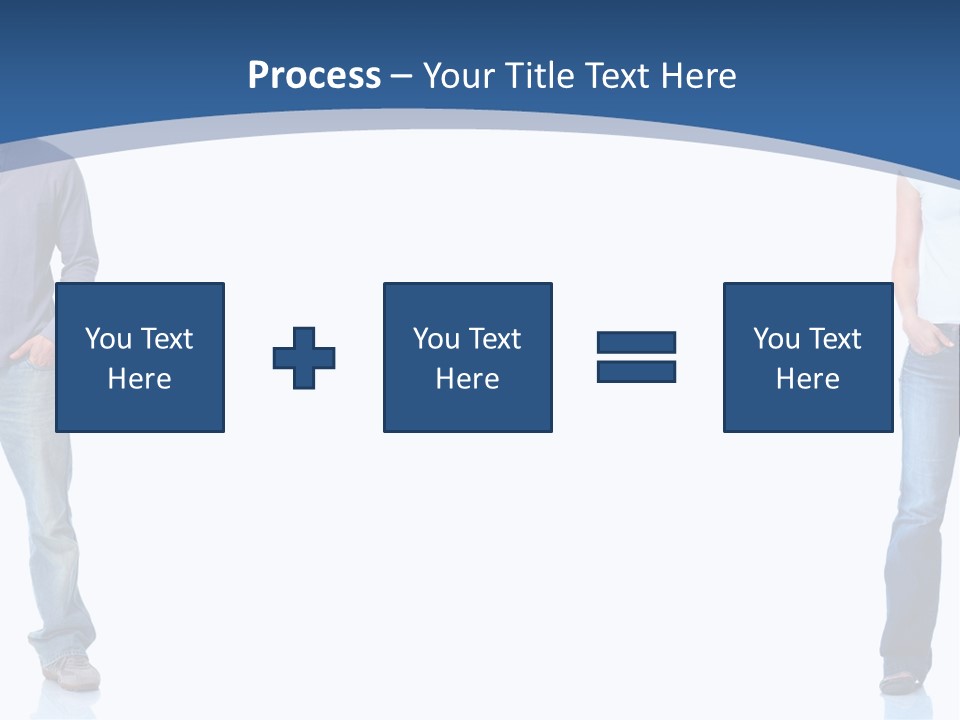 Jeans Student  PowerPoint Template
