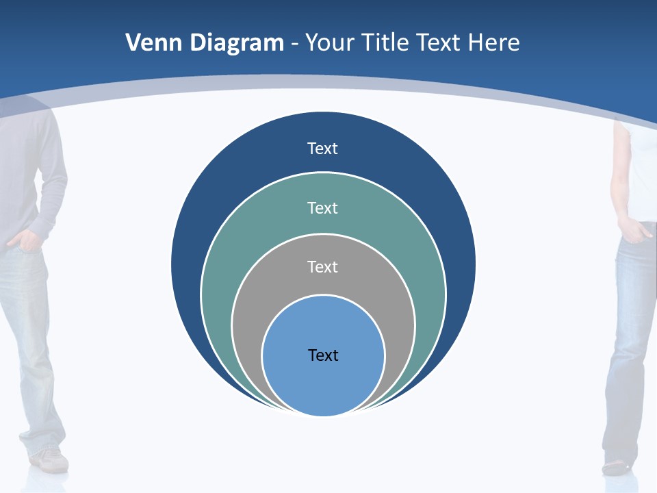 Jeans Student  PowerPoint Template