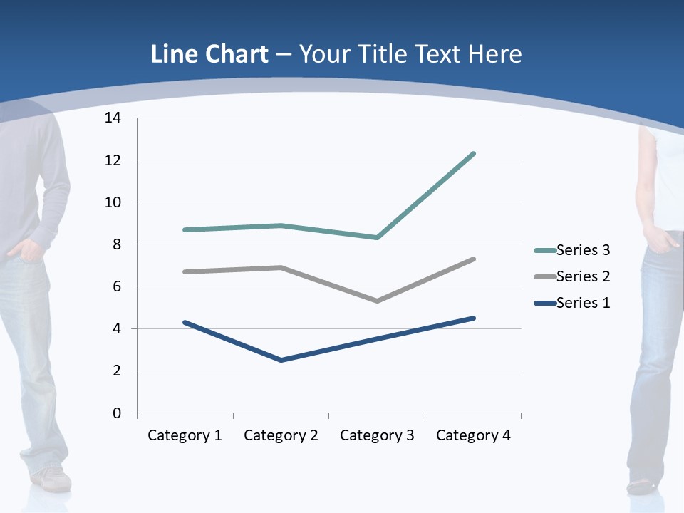 Jeans Student  PowerPoint Template