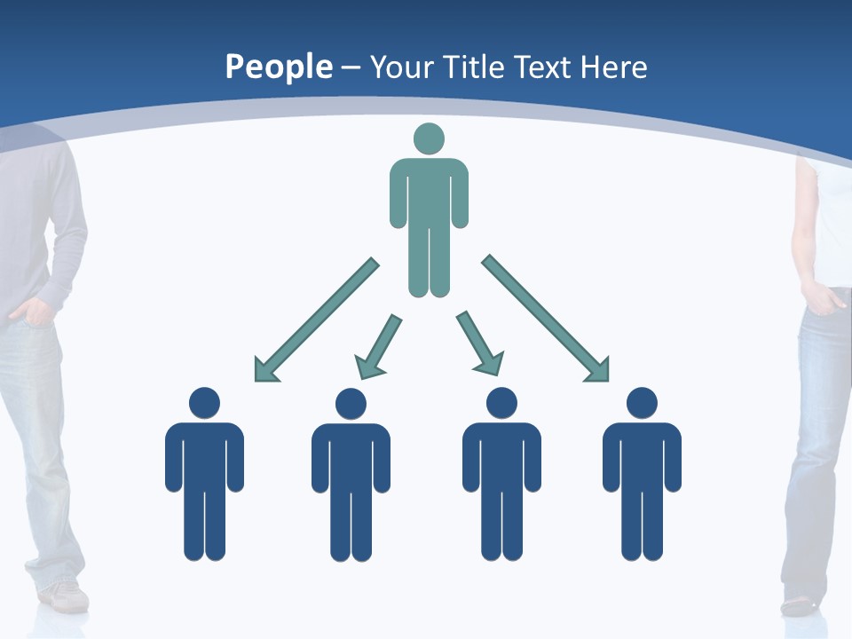 Jeans Student  PowerPoint Template