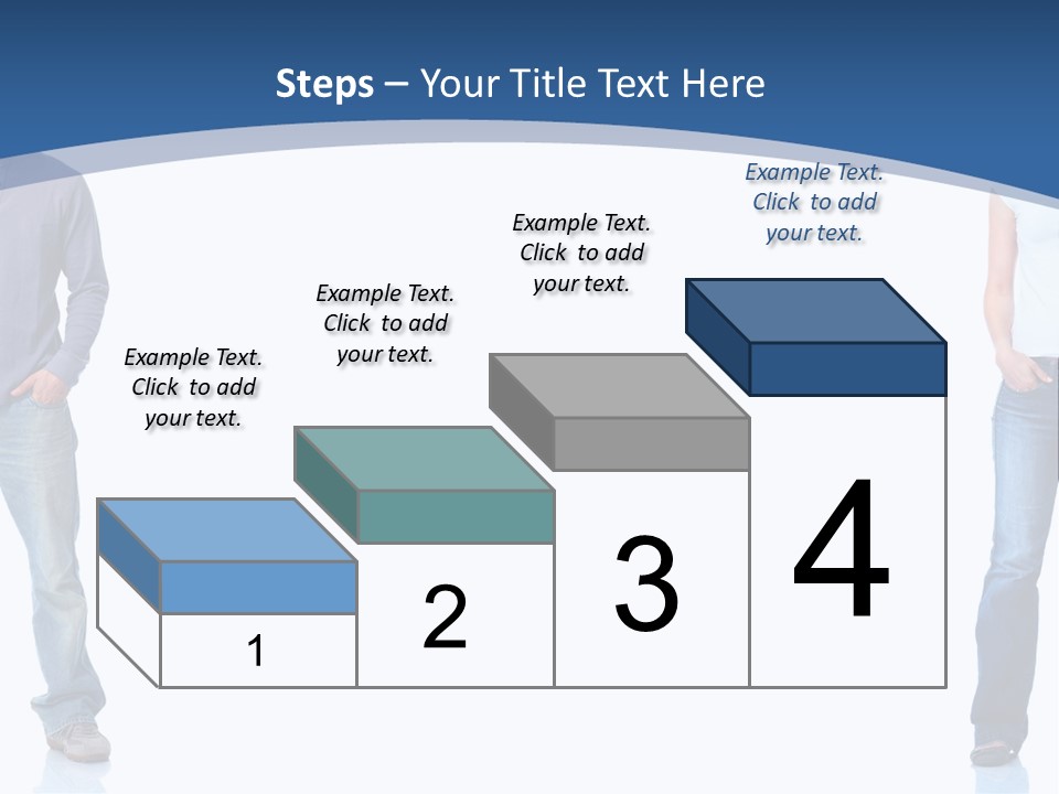 Jeans Student  PowerPoint Template