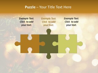 Decorative Christmastree Christmas PowerPoint Template