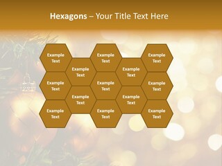 Decorative Christmastree Christmas PowerPoint Template