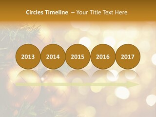 Decorative Christmastree Christmas PowerPoint Template