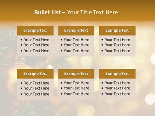 Decorative Christmastree Christmas PowerPoint Template