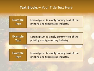 Decorative Christmastree Christmas PowerPoint Template