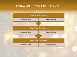 Decorative Christmastree Christmas PowerPoint Template