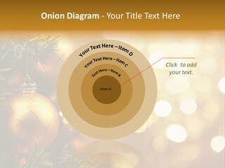 Decorative Christmastree Christmas PowerPoint Template