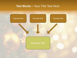 Decorative Christmastree Christmas PowerPoint Template