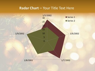 Decorative Christmastree Christmas PowerPoint Template