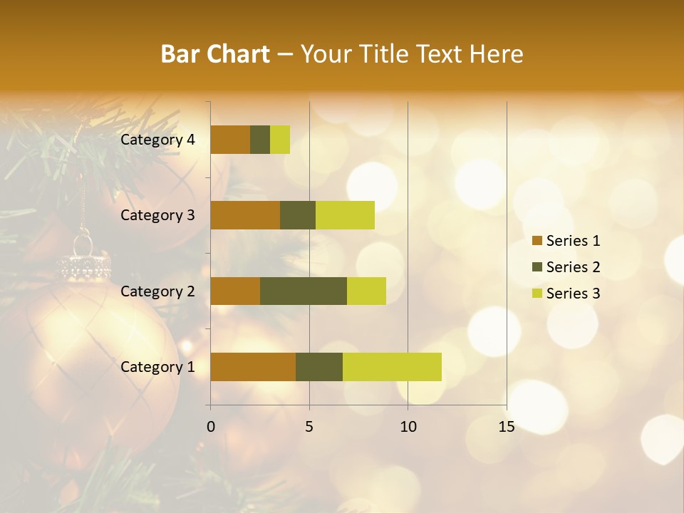 Decorative Christmastree Christmas PowerPoint Template