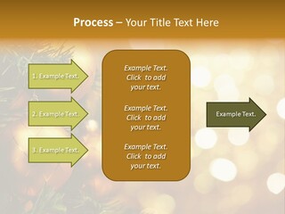 Decorative Christmastree Christmas PowerPoint Template