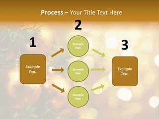 Decorative Christmastree Christmas PowerPoint Template