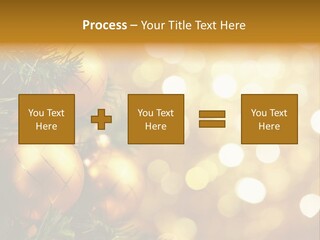 Decorative Christmastree Christmas PowerPoint Template