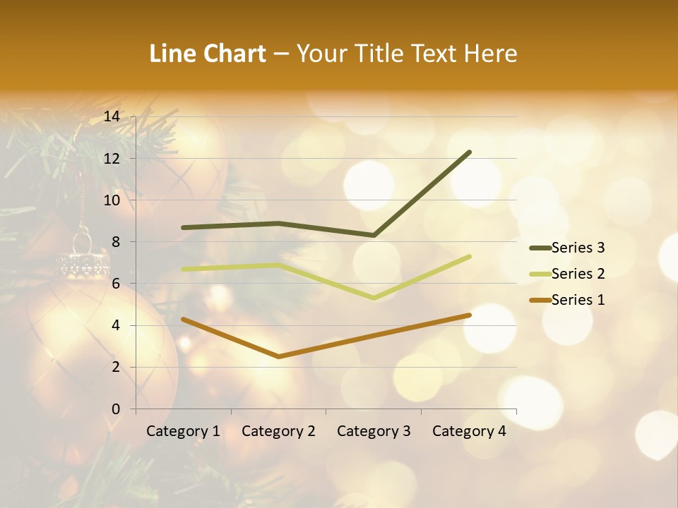 Decorative Christmastree Christmas PowerPoint Template