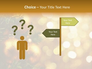 Decorative Christmastree Christmas PowerPoint Template