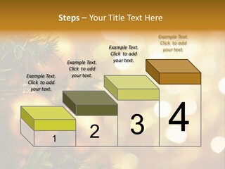 Decorative Christmastree Christmas PowerPoint Template